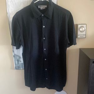 MICHEAL KHORS MENS SHORT SLEEVE DRESS SHIRT